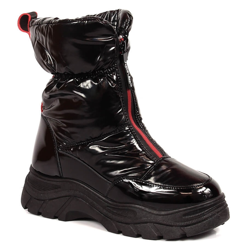Botas de nieve para mujer en la plataforma Filippo negra. negro