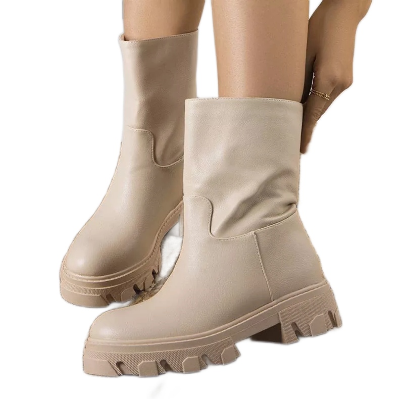 PA1 Botas aislantes beige Nasidi