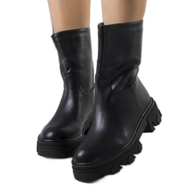 PA1 Botas negras con aislamiento Nasidi negro