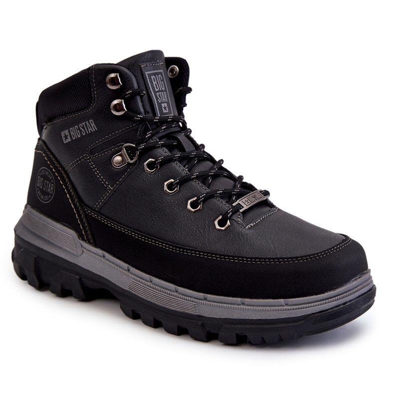 Botas de Hombre Memory Foam Big Star KK174120 Negro Botas de Hombre Memory Foam Big Star KK174120 Negro
