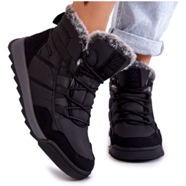 Botas de nieve con aislamiento para mujer Cross Jeans KK2R4016C Negro Botas de nieve con aislamiento para mujer Cross Jeans KK2R4016C Negro
