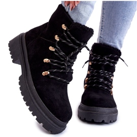 Botas Mujer Ante Negro Bellita