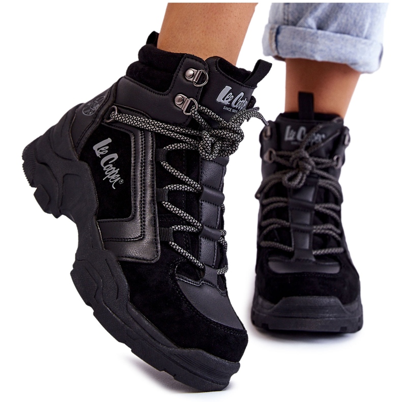 Zapatos Trekking Mujer Trappers Lee Cooper LCJ-22-31-1441 Negro
