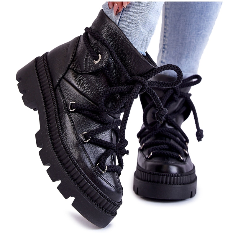 FILIPCZYK Botas De Nieve De Mujer De Moda Negro Kallen