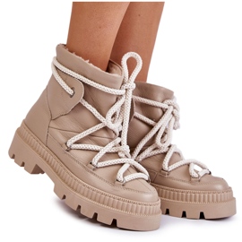 FILIPCZYK Botas De Nieve De Mujer De Moda Beige Kallen