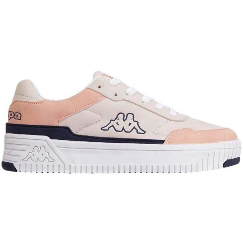 Zapatos Kappa Ayce W 243236 1221 blanco rosado