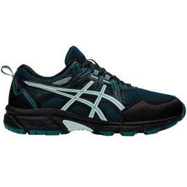 Zapatillas Asics Gel Venture 8 Impermeable W 1012A707 004 negro verde
