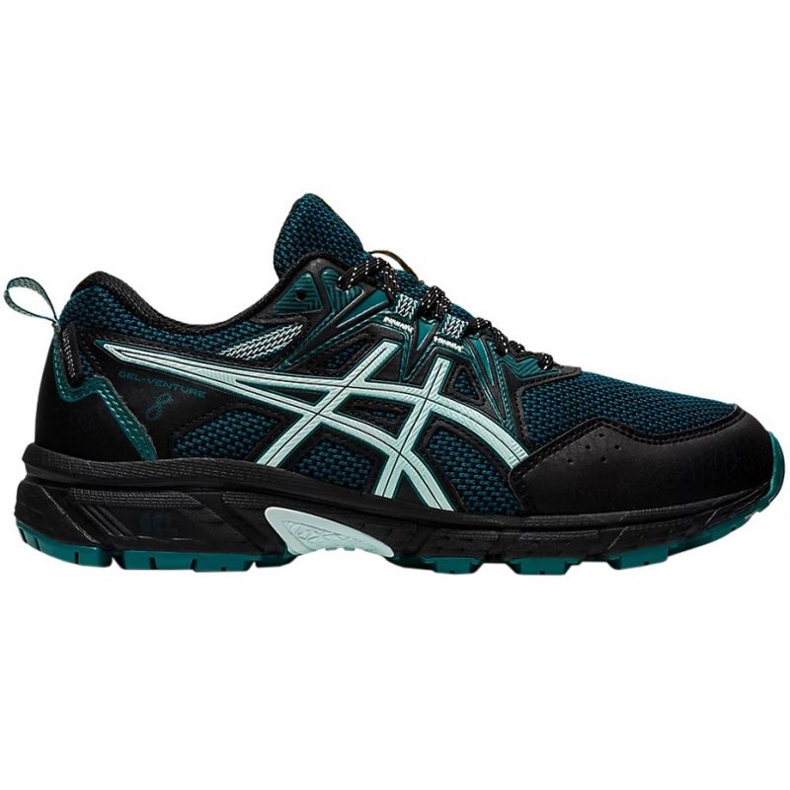 Zapatillas Asics Gel Venture 8 Impermeable W 1012A707 004 negro verde Zapatillas Asics Gel Venture 8 Impermeable W 1012A707 004 negro verde