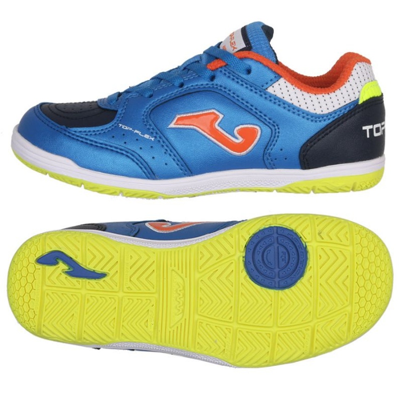 Zapatillas de fútbol Joma Top Flex 2204 In TPJW2204IN azul azul Zapatillas de fútbol Joma Top Flex 2204 In TPJW2204IN azul azul