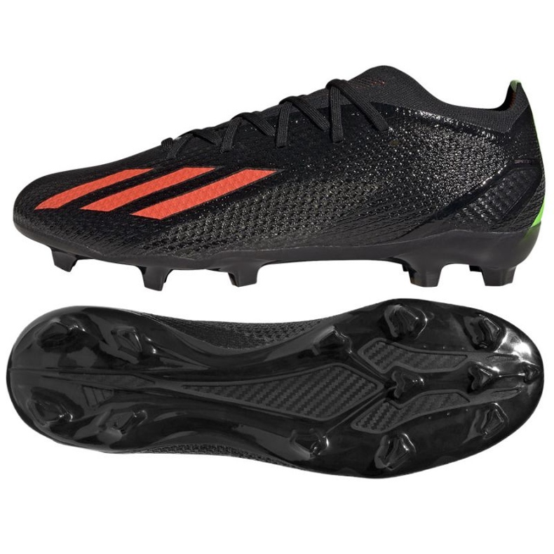 Botas de fútbol Adidas X Speedportal.2 Fg M GW8449 negro negro