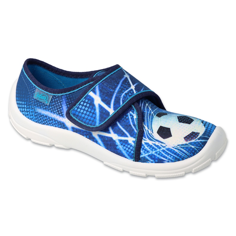 BEFADO S.A. Pantuflas infantiles befado 974Y312 azul con bolita