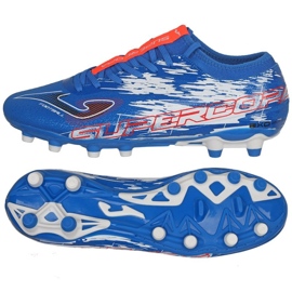 Botas de fútbol Joma Super Copa 2204 Fg M SUPW2204FG azul azul
