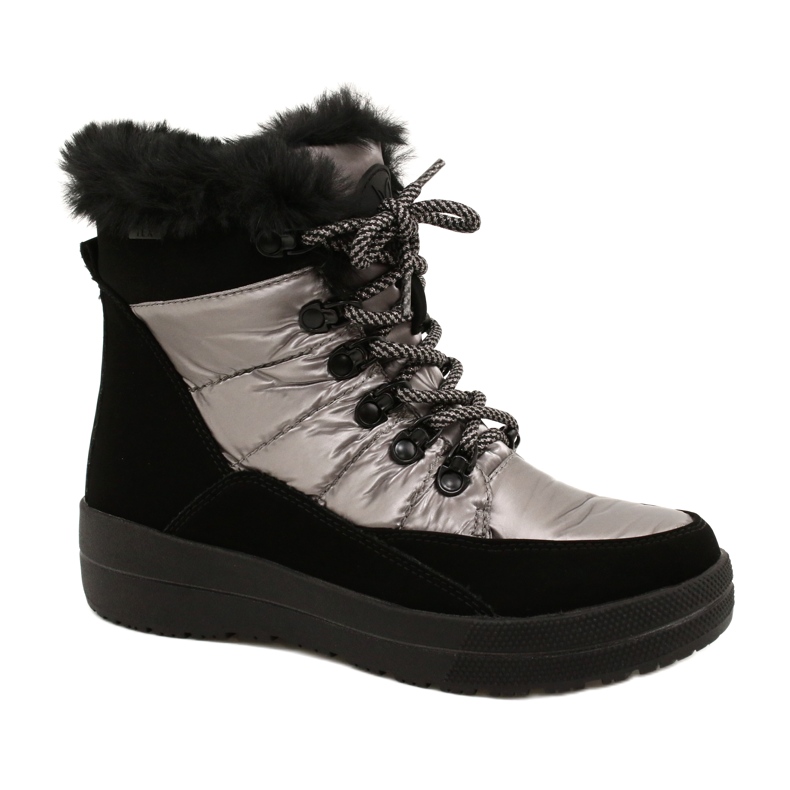Botas de nieve para mujeres de Caprice impermeable 9-26240-29 032 Negro/Tope