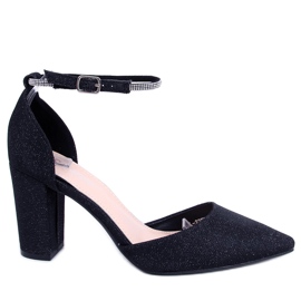 PA1 Bombas formales en el puesto de Orchid Black negro