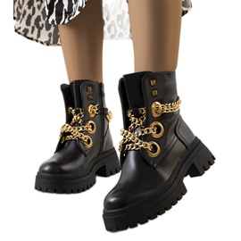 Botines negros Timay
