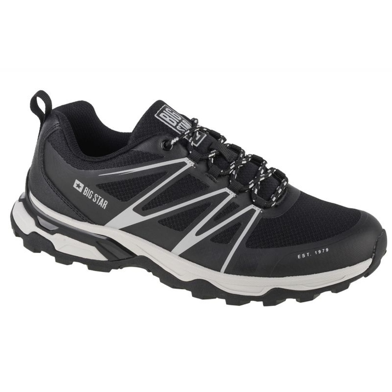 Big Star Zapatos Trekking Estrella Grande KK174082 negro