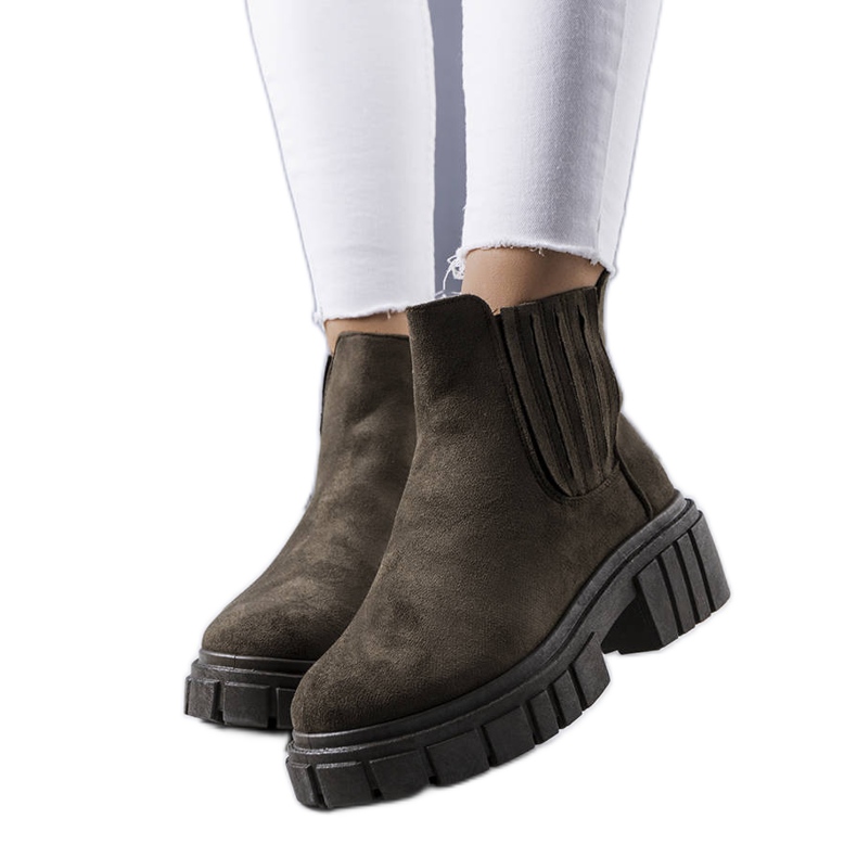 Botas con aislamiento verdes de Leiva