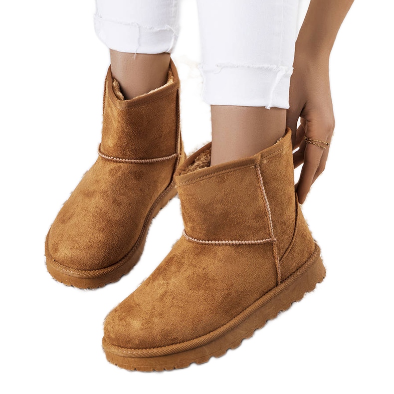 Botas de nieve con aislamiento marrón Vago