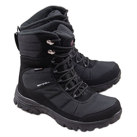 Zapatos American Club, botas de nieve trekking M AM589 negro