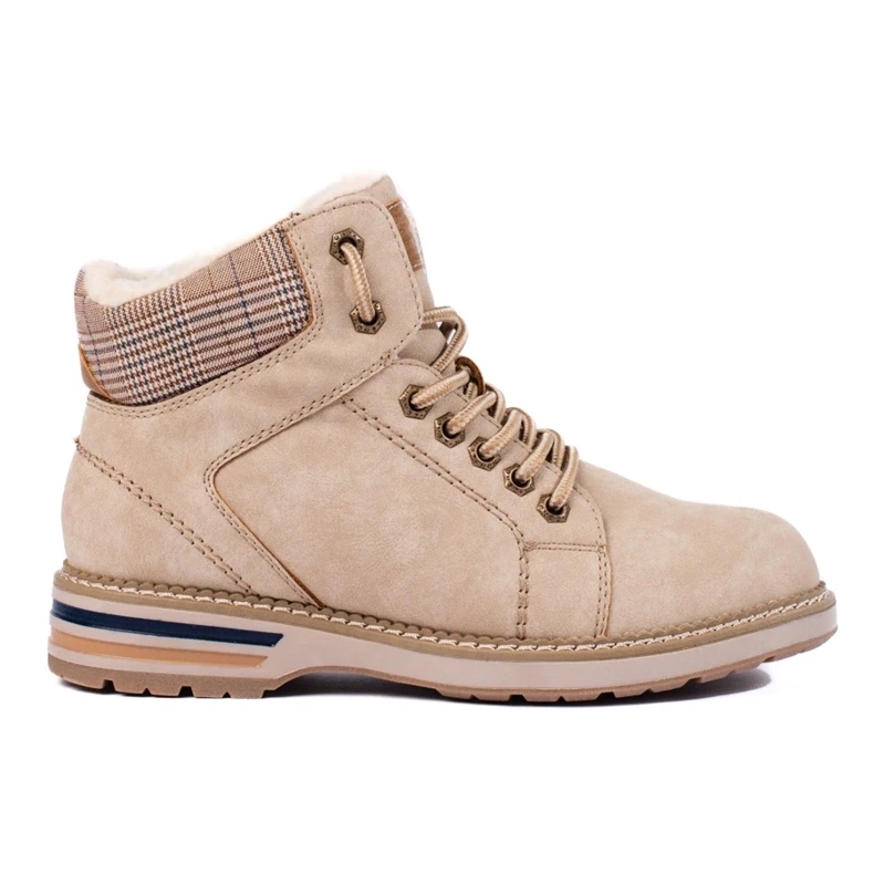 Botas aislantes beige para mujer