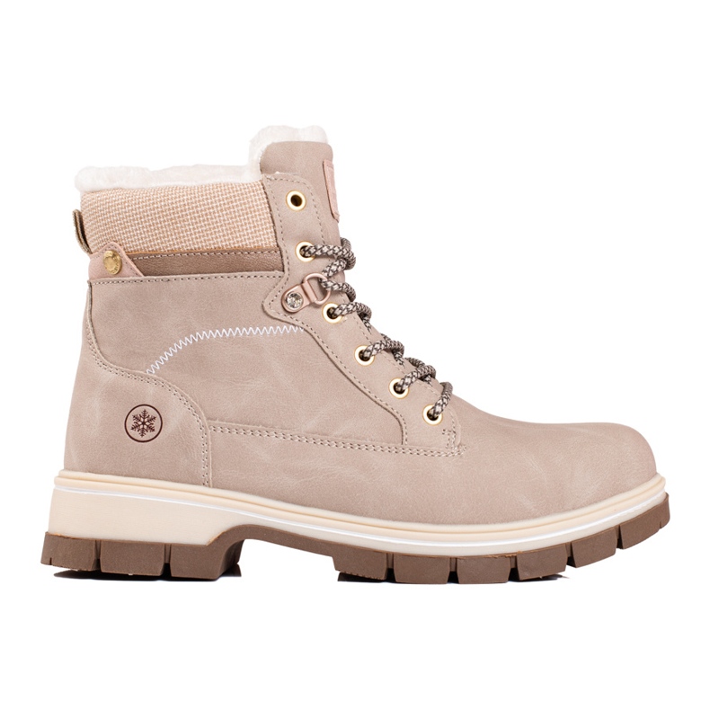 Cazadoras beis de mujer con piel shelovet beige