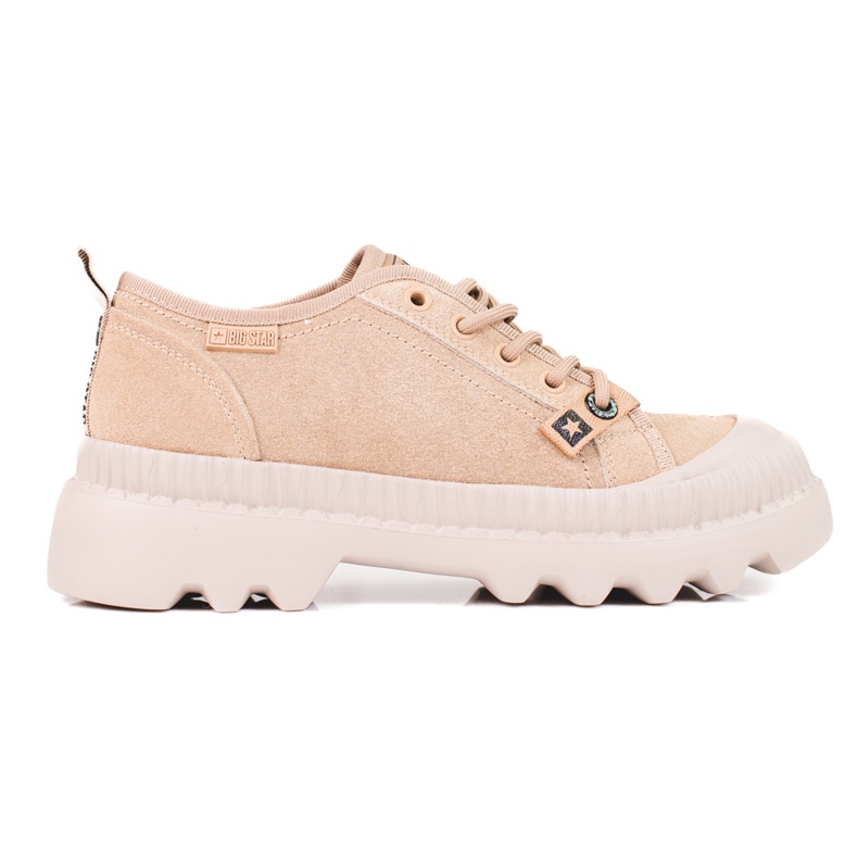 Deportivas mujer piel Big Star KK274511BE beige