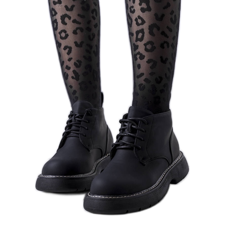 PA1 Botas negras con aislamiento de Savino negro