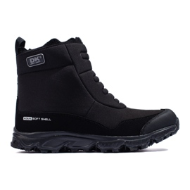 Zapatillas de trekking de hombre con cremallera DK negro