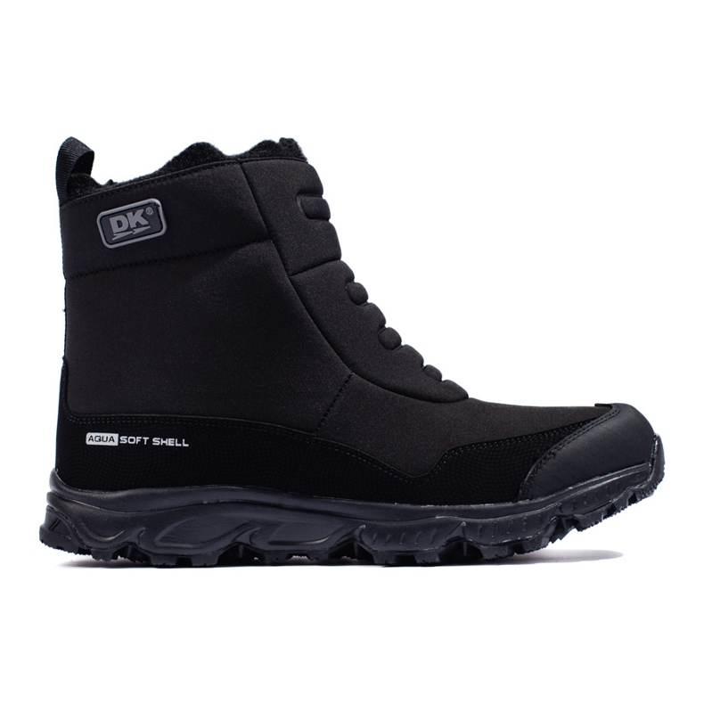 Zapatillas de trekking de hombre con cremallera DK negro