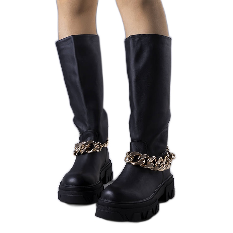 Botas negras con aislamiento de Cumia negro