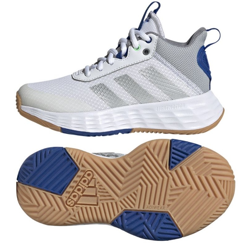 Adidas OwnTheGame 2.0 Jr GW1553 zapatilla de baloncesto blanco blanco