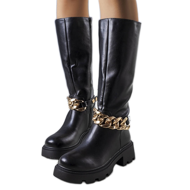 Botas negras con aislamiento de Cortino negro