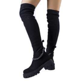 BM Botas negras con aislamiento de Nolans negro