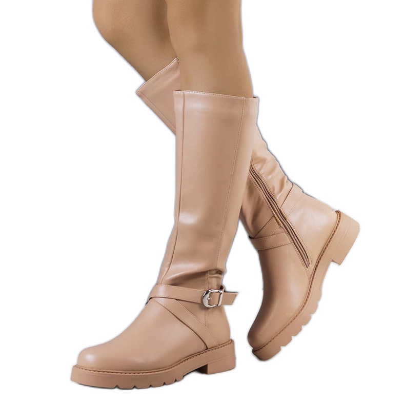 Botas con aislamiento beige de Olmin