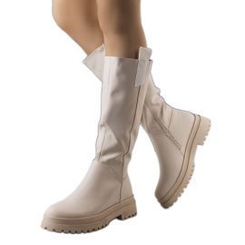 Botas con aislamiento beige de Campoli