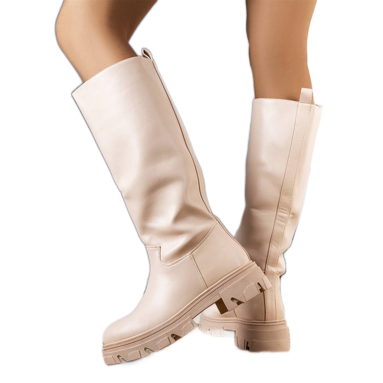 Botas con aislamiento beige de Romelio