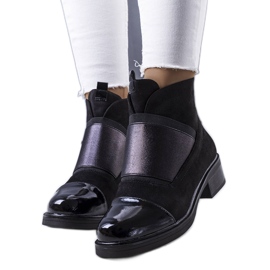 BM Botas negras con aislamiento de Belvig negro