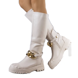 PA1 Botas con aislamiento beige Cerreto