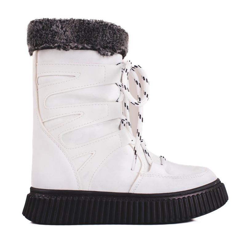 W. Potocki Botas de nieve para niños Potocki camo blanco W. Potocki Botas de nieve para niños Potocki camo blanco