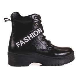 W. Potocki Botas de niña Potocki moda negro