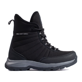 Zapatillas altas de trekking para mujer DK Aquaproof negro