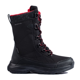 Zapatos trekking mujer cordones DK impermeable negro Zapatos trekking mujer cordones DK impermeable negro