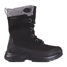 Zapatos trekking mujer cordones DK impermeable negro