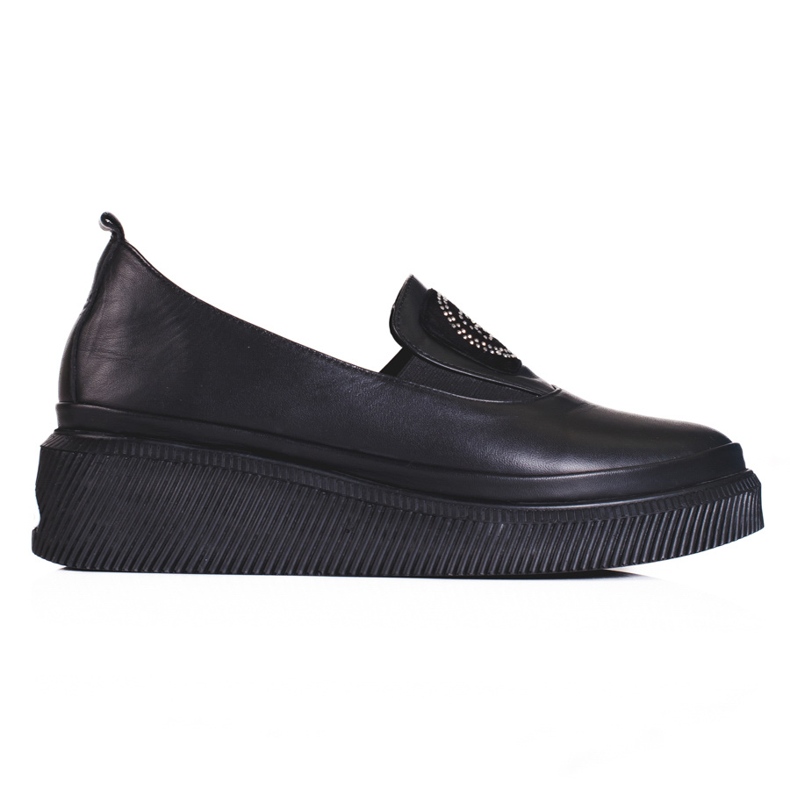 Zapatos Shelovet mujer piel negro