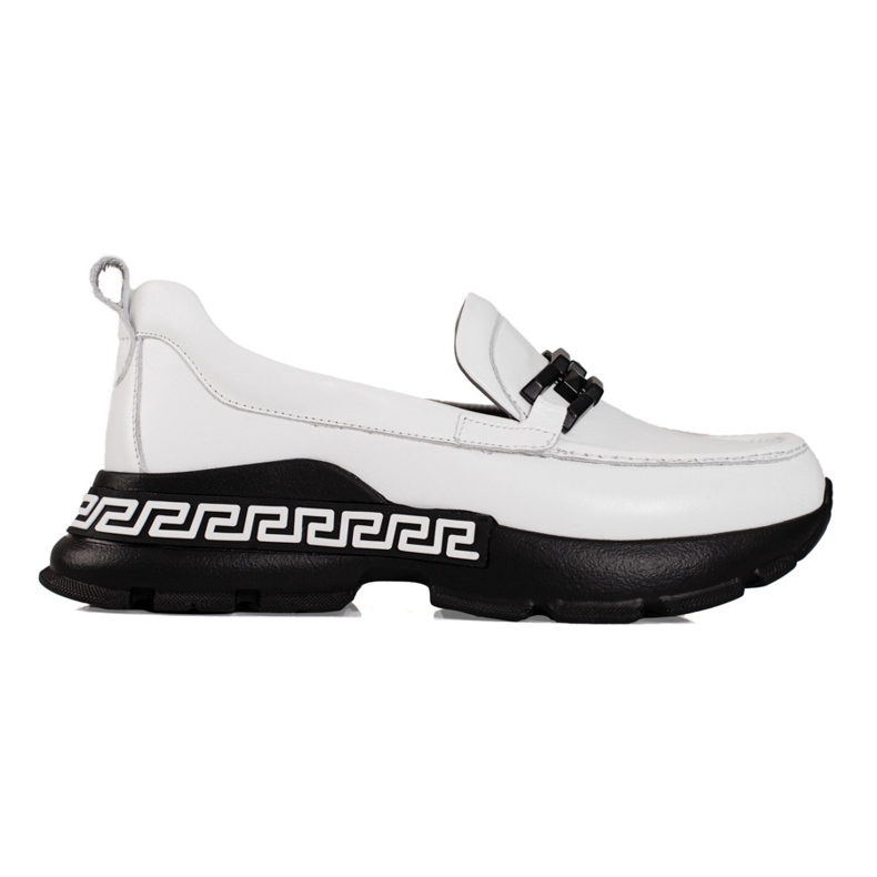 Zapatos blancos de mujer fabricados en piel Shelovet