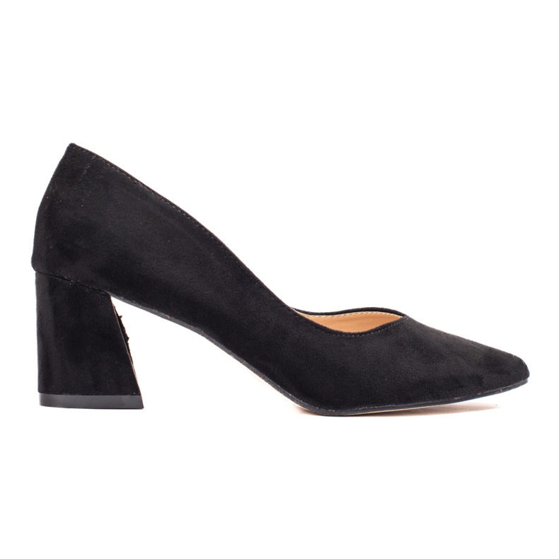 Bombas de mujer Shelovet en el post. negro