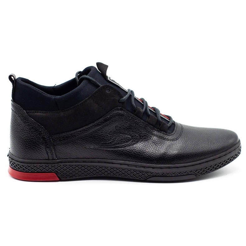 Polbut Zapatos de invierno para hombre K27F polar negro