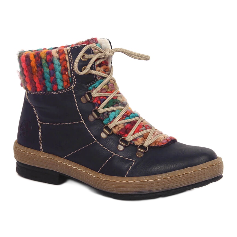 Botas aislantes mujer azul marino Rieker Z6706-14