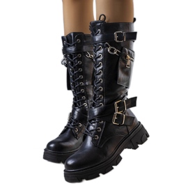BM Botas negras con aislamiento y bolsita Viera negro BM Botas negras con aislamiento y bolsita Viera negro