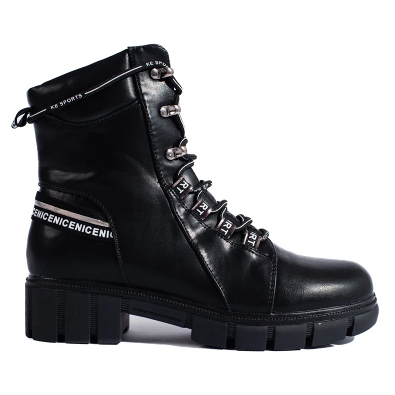 Bolsos de mujer negros con cordones